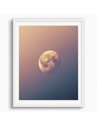 Soothing Abstract Gradients, Moon - Poster basket pas cher