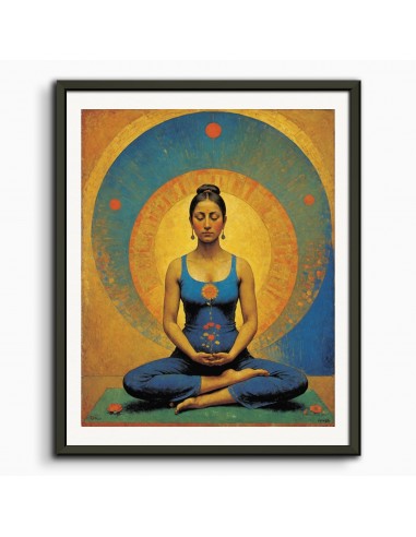 Surreal visions with fantastic images, Yoga - Poster chez Cornerstreet bien 