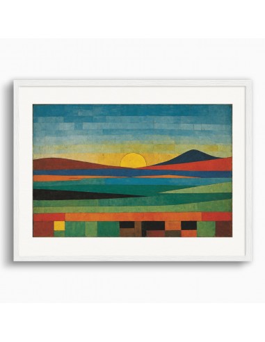 Abstract compositions with fanciful shapes, Zen landscape - Poster vente chaude votre 