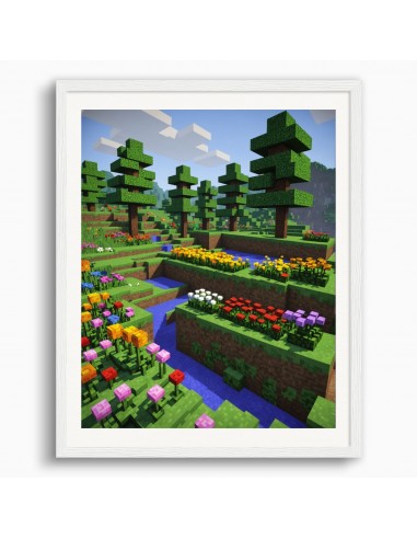 Minecraft, Fleur - Affiche prix pour 