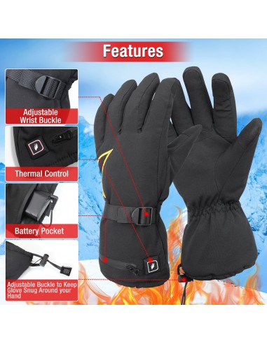 Guard®  Gants chauffants unisexes – Parfaits pour le ski, la moto et les aventures en plein air Découvrez la collection